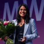 Der Young Engineer Woman Award ging an Sahana Shastry Bild: Deutsche Messe Preisverleihung_-_Young_Engineer_Woman_Award_2024_-_Gewinnerin_Sahana_Shastry_