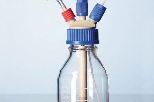 Rührreaktor für Laborglasflaschen