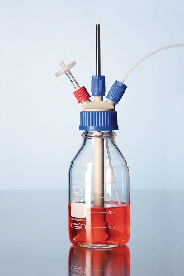 Rührreaktor für Laborglasflaschen