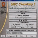 Bildschirm-Simulation chemischer Prozesse