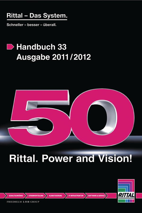 Rittal-Handbuch zum 50. Jubiläum