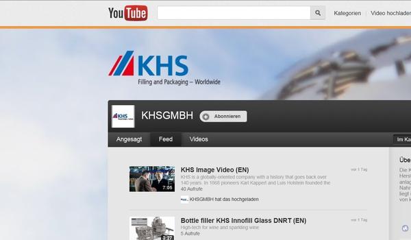 KHS auf YouTube