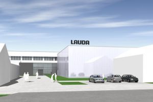 Lauda nimmt neues Logistikzentrum in Betrieb