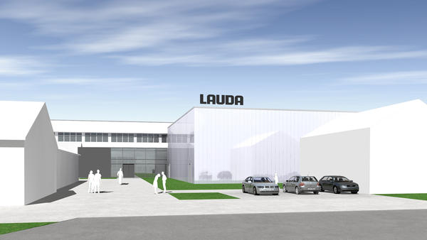 Lauda nimmt neues Logistikzentrum in Betrieb