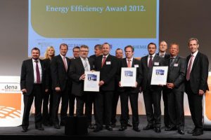 Auszeichungen für drei Energieeffizienzprojekte