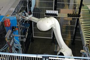 Roboter für Gewürzdosen