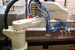Roboter in der Keksproduktion
