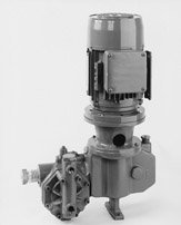 Metering pumps with different head types