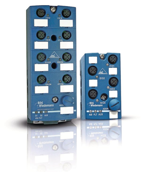 Digitalmodule mit M12-Buchsen Digital modules with M12 sockets