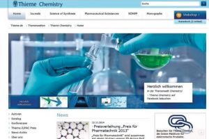 Thieme Chemistry mit neuem Online-Auftritt