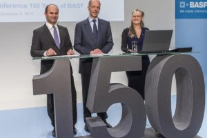 BASF läutet 150-jähriges Jubiläum ein