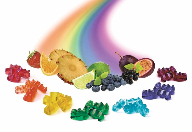 Farbenvielfalt für Süßwaren