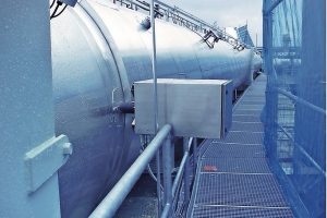 FID-Gaswarngerät überwacht Kohlenwasserstoffe