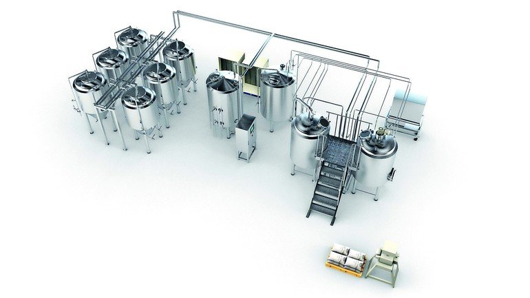Sudhaus-Konzept für Craft-Beer-Brauer