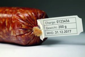 Etiketten für Fleisch- und Wurstwaren