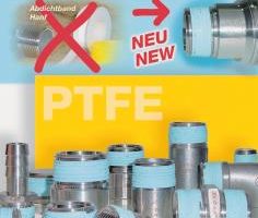 PTFE-Beschichtung von Gewinden PTFE-coated threads