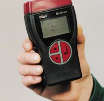 Portable 4-gas monitor