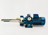 Pump with one-piece rotating unit