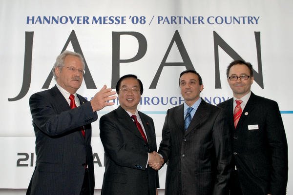Japan wird Partnerland der Hannover Messe 2008