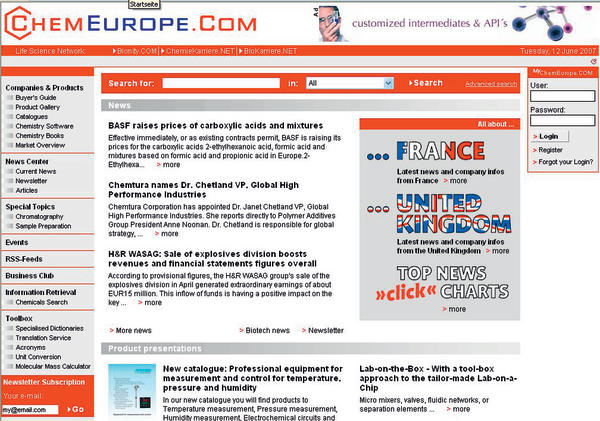 Europäische Informationsplattform