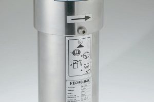 Hochdruckfilter aus Edelstahl High pressure filter of stainless steel