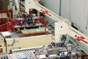 Robotertechnik in der Milchverarbeitung