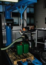 Flexible container filling system