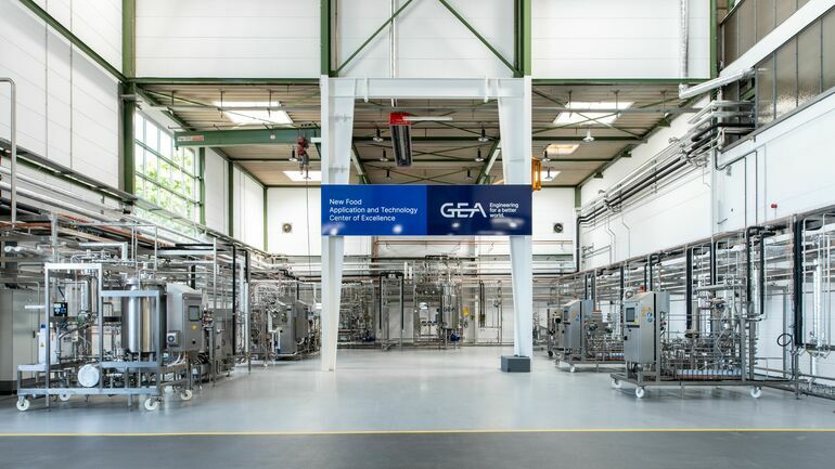 GEA weiht Technologiezentrum für die Gewinnung alternativer Proteine ein