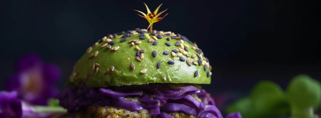 Veganer Burger als Fleischalternative Bild: stock.adobe.com - JazzRock