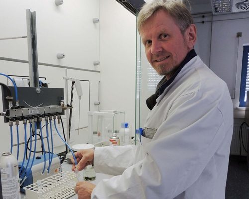 Das Labor für Grüne Gase wurde 2018 unter der Leitung von Prof. Dr. Raimund Brotsack am TZ Energie der Hochschule Landshut gegründet Bild: TZ Energie