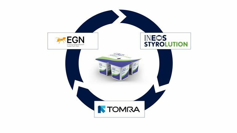 Ineos Styrolution, Tomra und EGN planen Recyclinganlage für Polystyrol