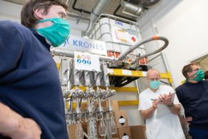 Krones liefert PET-Behälter für Desinfektionsmittel