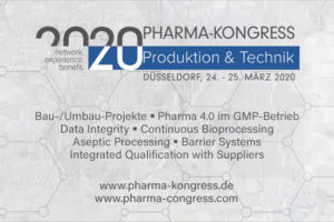 Pharma-Kongress und Pharmatechnica 2020 in Düsseldorf/Neuss