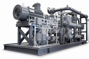 Wasserstoff-Verdichtung mit Schraubenkompressoren