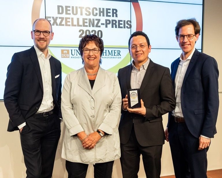Weidmüller mit Deutschem Exzellenz-Preis 2020 ausgezeichnet