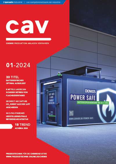Titelbild cav - Prozesstechnik für die Chemieindustrie 1