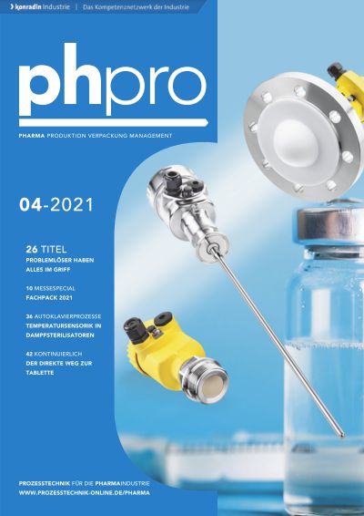Titelbild phpro - Prozesstechnik für die Pharmaindustrie 4