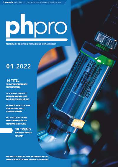 Titelbild phpro - Prozesstechnik für die Pharmaindustrie 1
