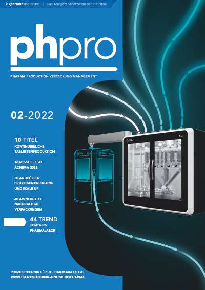 Titelbild phpro - Prozesstechnik für die Pharmaindustrie 2