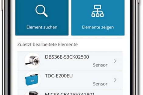 Digitalisierung von Sensoren per App