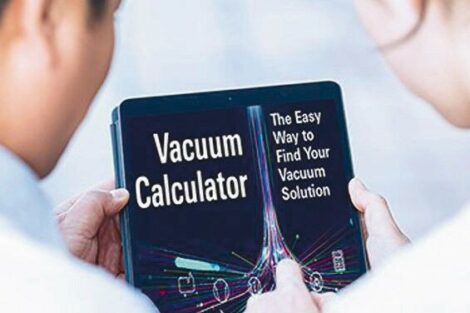 Berechnungstool für Vakuumanwendungen