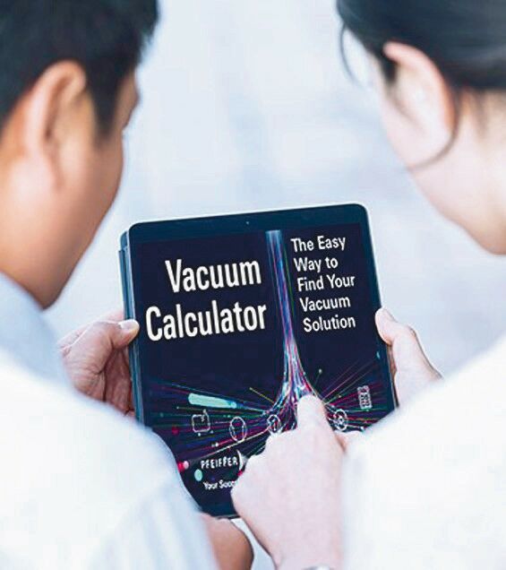 Berechnungstool für Vakuumanwendungen