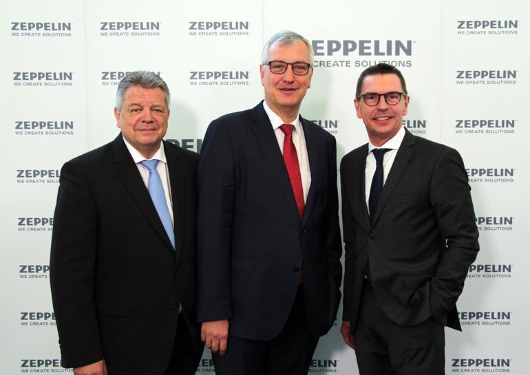 Zeppelin Konzern fährt Rekordzahlen ein