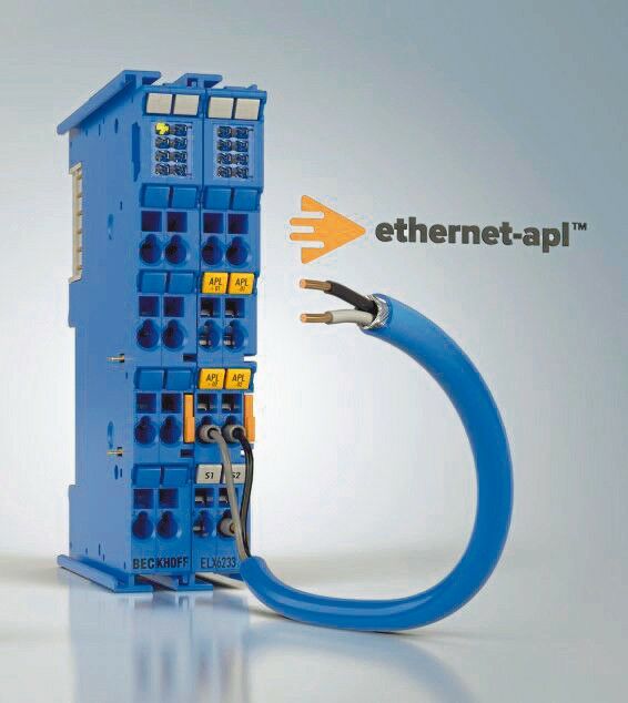 Ethercat-Klemme: Integration von Ethernet-APL in die Prozesssteuerung
