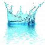 Sparks_of_blue_water_on_a_white_background_...