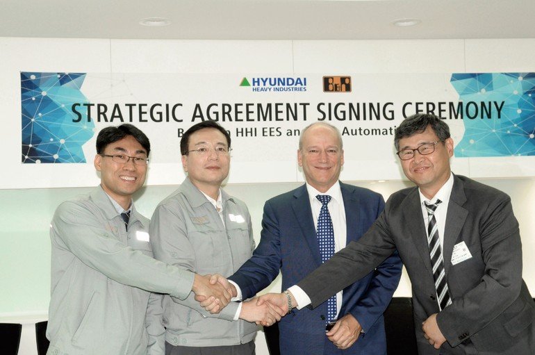 B&R und Hyundai Heavy Industries schließen strategische Partnerschaft