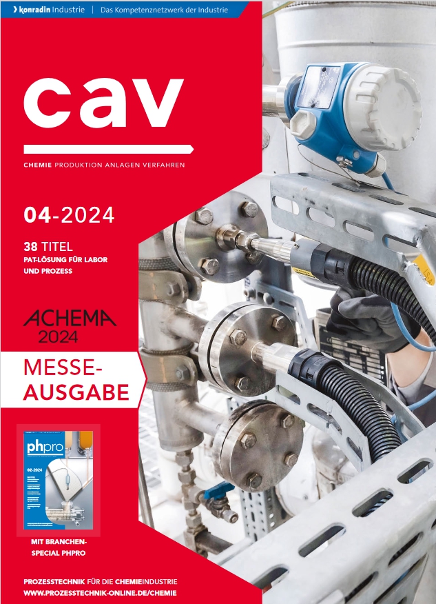 cav – Prozesstechnik für die Chemieindustrie ist eine Fachzeitschrift für die Chemietechnik