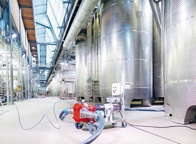 Pumpentechnologie für die Weinindustrie