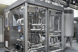 Kompakte Maschine spart Wasser und Konzentrat Bierstabilisierungsanlage Innopro Ecostab B