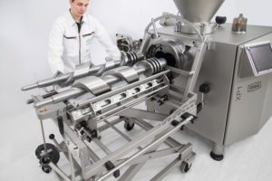 Vakuumfüllmaschine für die Schinkenproduktion